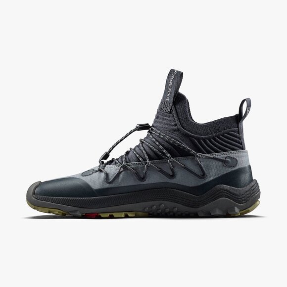 Vivobarefoot Primus Trail Flow Mid Womens in Dark Shadow - Picture 3 of 7